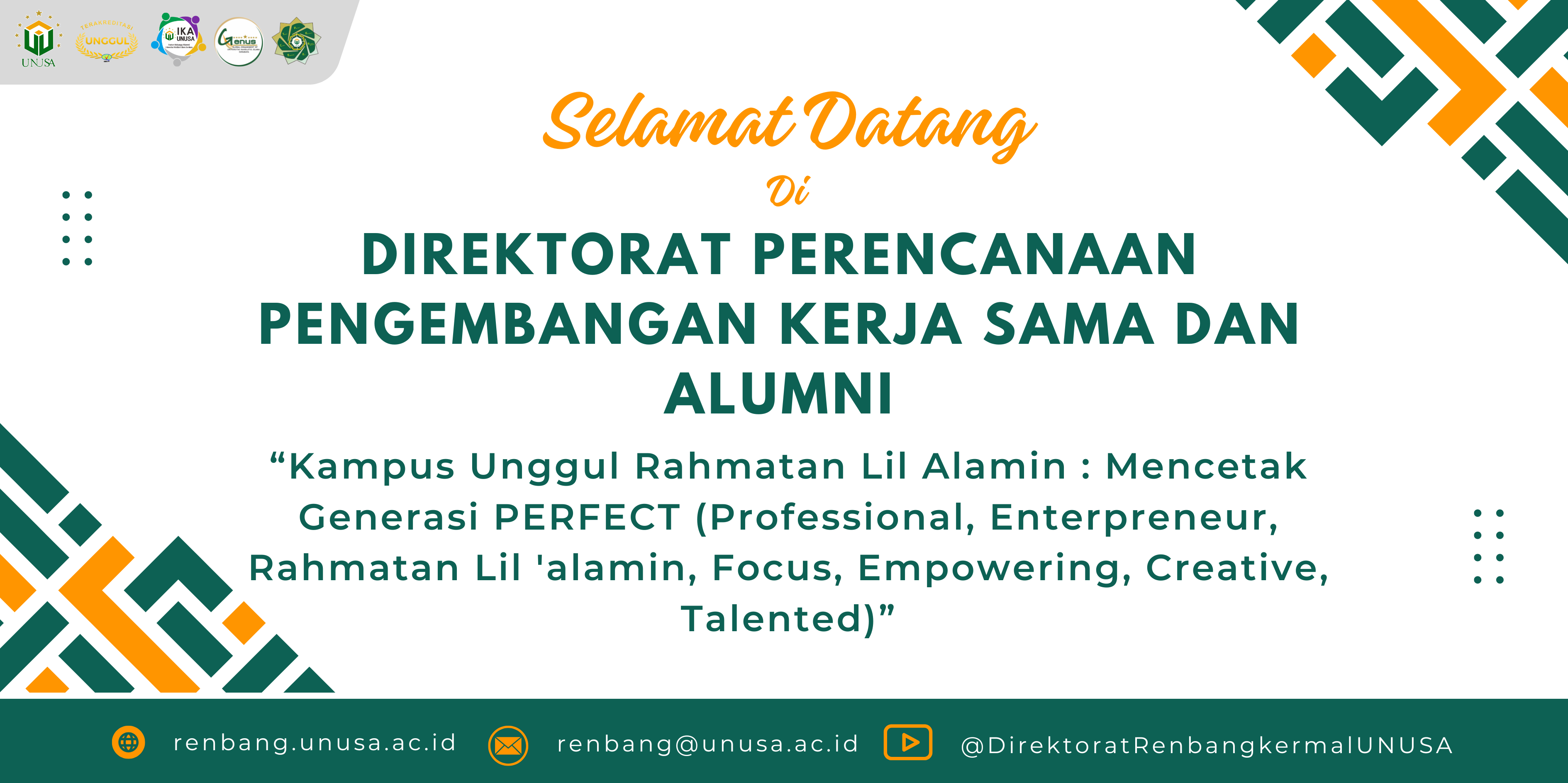 DIREKTORAT PERENCANAAN PENGEMBANGAN KERJA SAMA DAN ALUMNI